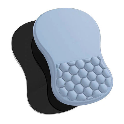 Ergonomic Gaming Mouse Pad with Massage Wrist Support Design