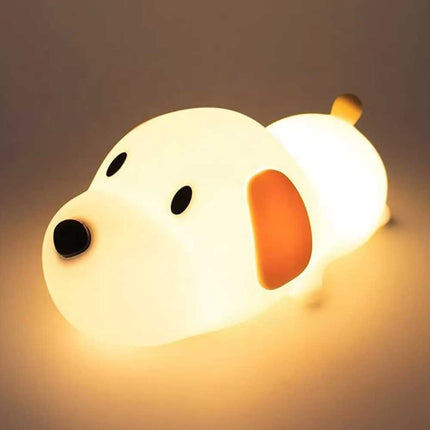 Rechargeable Cute Puppy Touch Night Light for Kids Gift