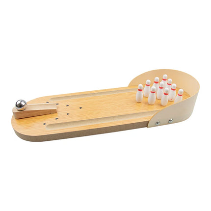 Mini Tabletop Tenpin Bowling Set Classic Family Game Novelty Gift for Kids