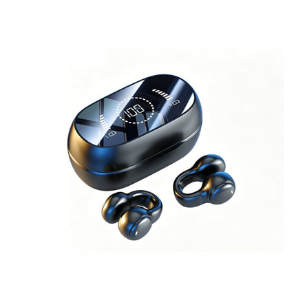 Open Ear Clip-On Wireless Earbuds for iPhone & Android