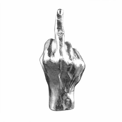 Fun Resin Middle Finger Statue Ornament for Home Office Desk Decor