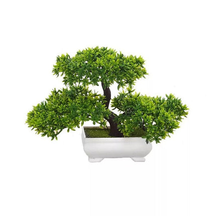 Bonsai Simulation Artificial Plant Fake Pine Tree Potted Flowers for Home Decor