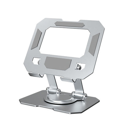 Portable Metal Desktop Swivel Stand for Tablet & Laptop, iPad Pro/Air