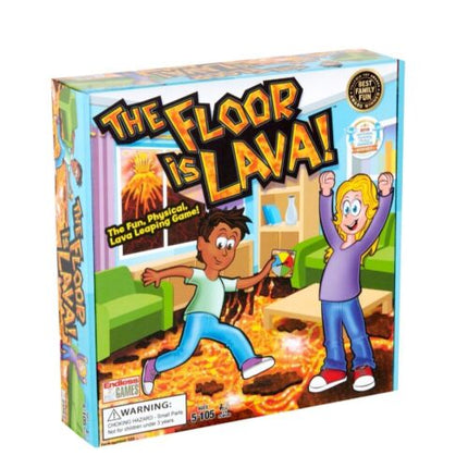 Don't Let the Floor Burn You! Lava Jumping Game for Kids