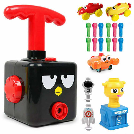 Balloon Powered Car Toy | Inertia Launch Vehicle for Kids Science Experiment