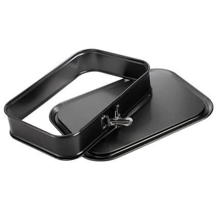 28CM Rectangular Non-Stick Springform Cake Tin Baking Tray