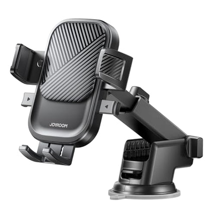 360° Rotating Auto-Clamp Phone Holder with 6.5cm Extendable Arm Universal Fit