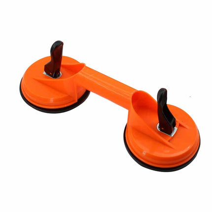 Dual Suction Cup Pad Lifter 50kg Glass Tile Mirror Sucker Puller