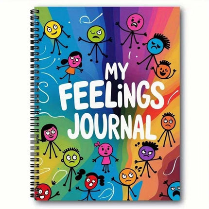 120 Pages Mental Health Journal – Mood Tracking & Feeling Diary for Emotional Wellness