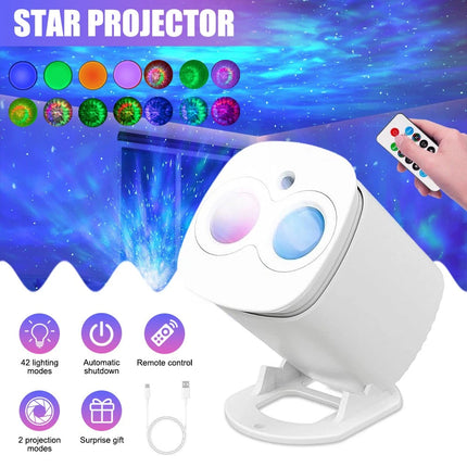 Smart Nebula Galaxy Projector Starry LED Night Light for Ceiling & Wall