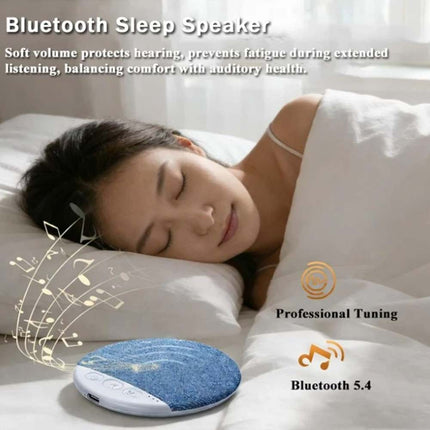 Portable Wireless Bluetooth Bone Conduction Speaker – Ultra-Slim Under Pillow Design for Sleeping & Relaxation