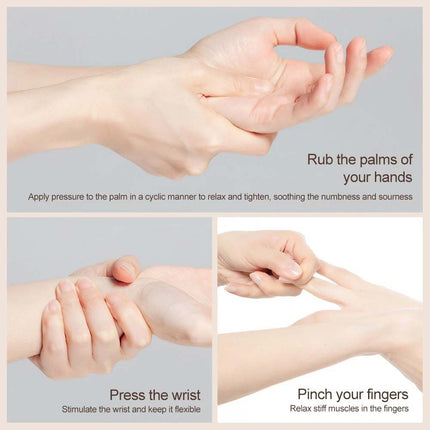 Cordless Hand Massager with Heat & Compression – Relief for Arthritis & Carpal Tunnel