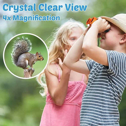 4X30 Kids Binoculars Lightweight Adjustable for Bird Watching Outdoor Gift