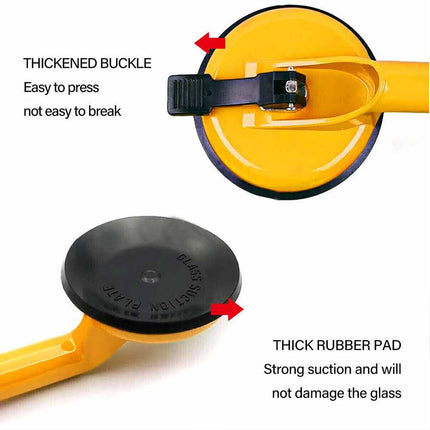 110kg Heavy Duty Dual Suction Cup Aluminium Glass Lifter & Dent Puller