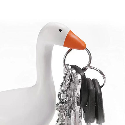 Magnetic Resin Goose Key Holder | Cute Home Decor & Housewarming Gift