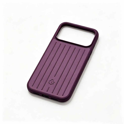 Burgundy Aluminum Phone Case for iPhone 18 Pro