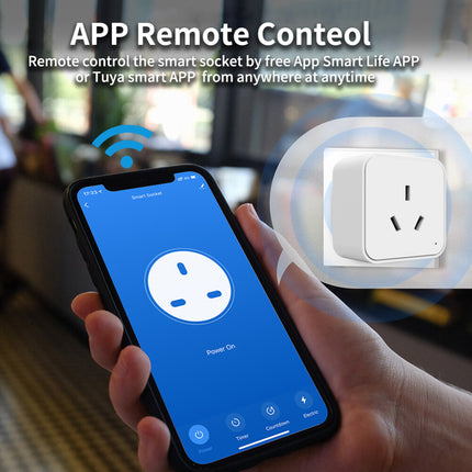 WiFi/Zigbee 16A Smart AU Socket Plug Voice Control for Alexa & Google Home