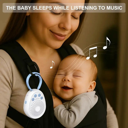 Portable Baby White Noise Sleep Sound Machine with Timer Child Lock USB-C