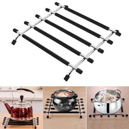 Stainless Steel Kitchen Trivet, Hot Pot Pan Stand Rack
