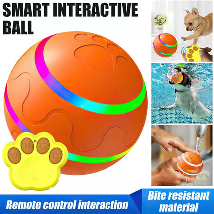 Interactive LED Rolling Ball for Puppy Training & Indoor Outdoor Play