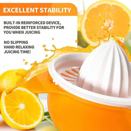 Manual Citrus Juicer Lemon Squeezer 250ml Kitchen Press Pro