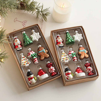 Christmas Tree Ornament Set Hanging Baubles Xmas Party Home Decor