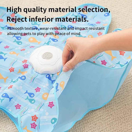 Interactive Cat Toy Feather Moving & Mouse Sounds USB