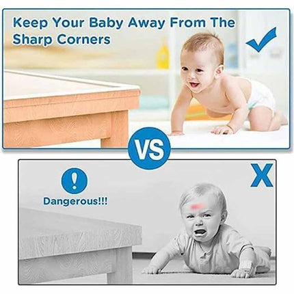 5M Baby Safety Foam Table Edge Corner Protector Guard Strip 10mm Bumper