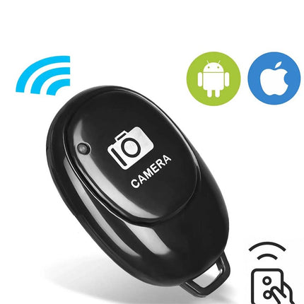 2Pcs Wireless Bluetooth Camera Shutter Remote Control for iOS & Android