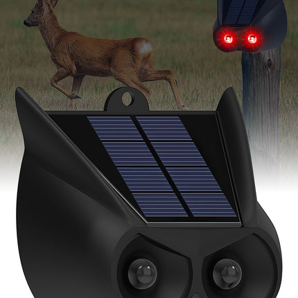 Solar Powered Animal Repeller Bird Cat Fox Dog Scarer Pest Control