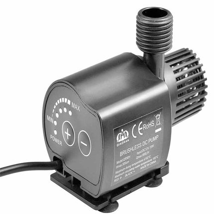DC 12V Brushless Submersible Water Pump 500L/H for Aquarium & Fish Pond