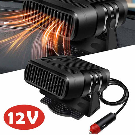 12V DC Portable Electric Car Heater Fan Defogger Defroster Demister