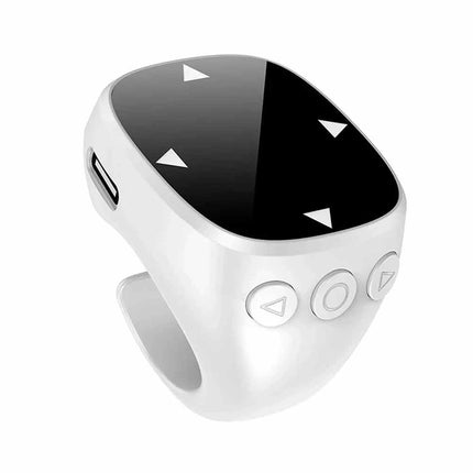 Bluetooth 5.3 Touch Remote Ring for Selfie Page Turner & Scrolling