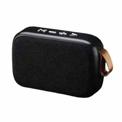 Portable Mini Fabric Bluetooth Speaker Soundbar with FM Radio TF Card & USB