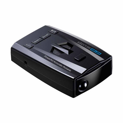 Professional Radar & Laser Detector: 360° Full-Band, GPS Red Light/Speed Camera Alert, Anti-Falsing, Voice Warnings