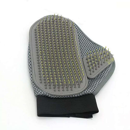 Breathable Heavy Duty Pet Grooming Glove Hair Removal Mitts for Cats & Dogs