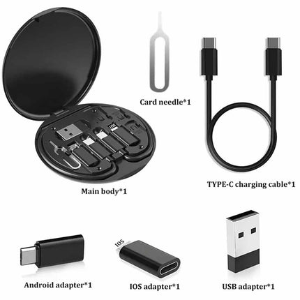 Multi USB-C to C 60W Charging Kit + USB-C to Lightning