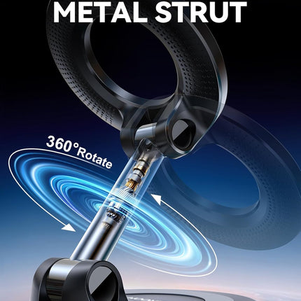 MagSafe Magnetic Car Mount 360° Suction Cup Holder for iPhone & Android