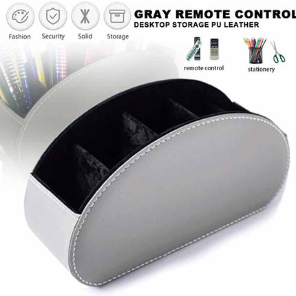 5-Grid TV Remote Holder Desktop Organizer Storage Box