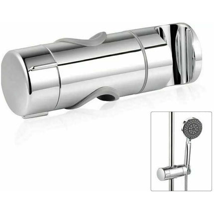 Adjustable Shower Riser Rail Holder & Hose Slider Clamp