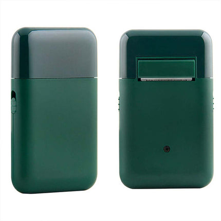 USB Rechargeable Mini Shaver, Pocket-Sized Portable Electric Razor for Men