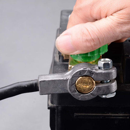 Heavy Duty 17mm Battery Kill Switch - Universal Master Disconnect Isolator for Car Truck Boat Motorcycle