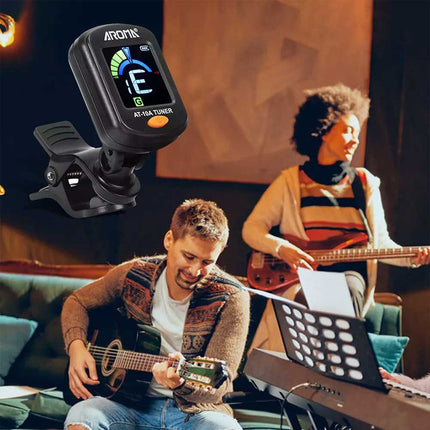 Rechargeable Digital Guitar Tuner for Acoustic Guitar & Violin
