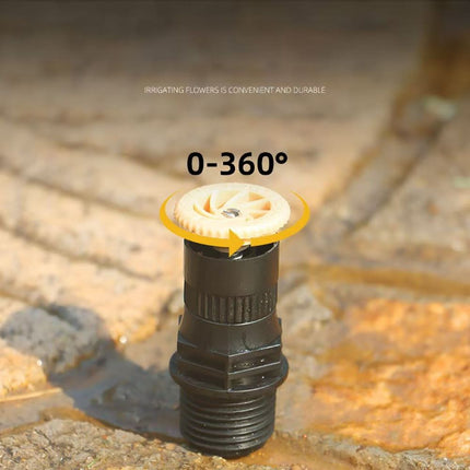 Adjustable Garden Watering Kit with Spike & Mist Nozzles for Lawn & Plants