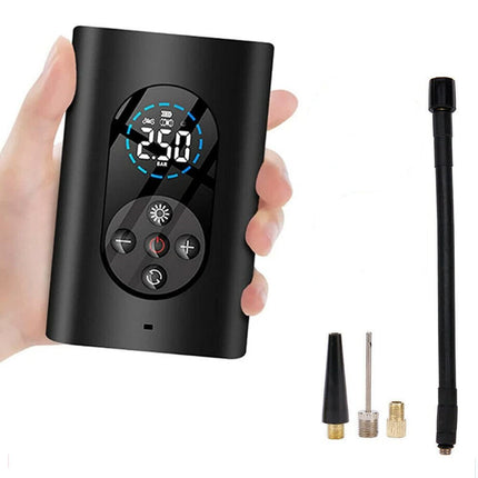 Cordless Air Pump - Portable Electric Tire Inflator for Car Tires, Bicycle, Motorcycle, Ball