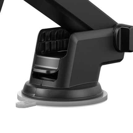 360° Rotating Auto-Clamp Phone Holder with 6.5cm Extendable Arm Universal Fit