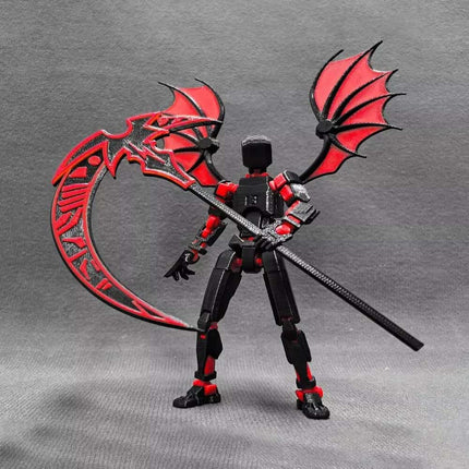3D Printed Robot Action Figure Collectible Model Toy