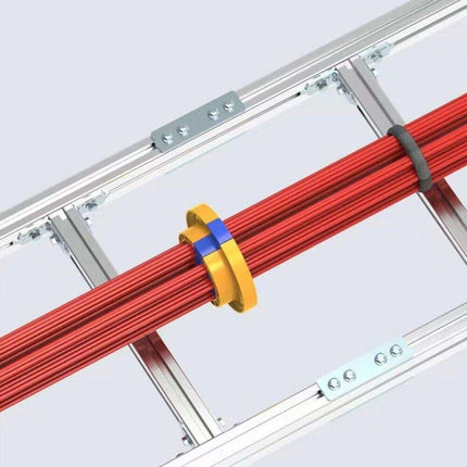 Ethernet Cable Comb Tool for Cat5/Cat5e/Cat6/Cat7 RJ45 Cable Management