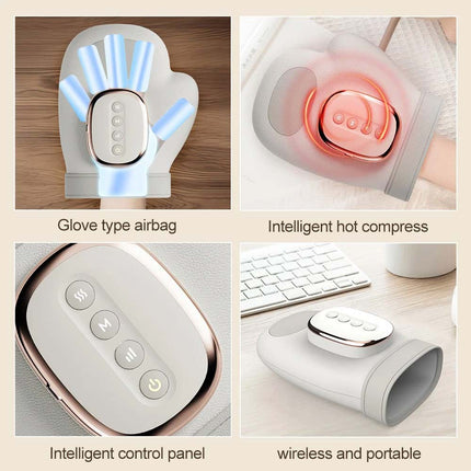 Cordless Hand Massager with Heat & Compression – Relief for Arthritis & Carpal Tunnel