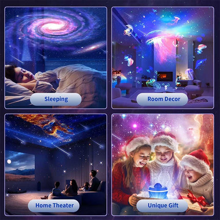 13-in-1 Planetarium Galaxy Projector LED Space Mood Lamp for Kids & Adults